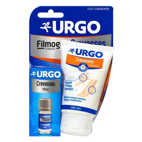 URGO Kit Prévention Crevasses Filmogel + Crème 1 kit