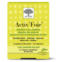 New Nordic Activ'Foie 30 comprimés - Digestion des Graisses