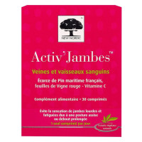 Activ'Jambes New Nordic 30 Comprimés - Soulage Jambes Lourdes