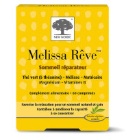 New Nordic Melissa Rêve 60 Comprimés - Sommeil Réparateur Anti-Stress