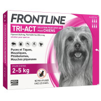 FRONTLINE Spot On Tri-Act 2-5Kg 6 Pipettes - Antiparasitaire
