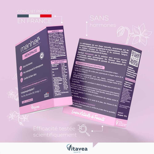 Ménopause Sans Hormones 1 Mois 30 Capsules