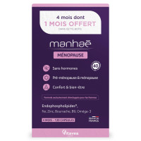 Manhaé Ménopause 120 Capsules - Sans Hormone