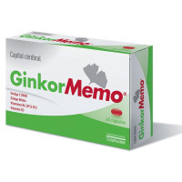 TONIPHARM Ginkor Memo 60 Capsules - Boostez Votre Mémoire avec