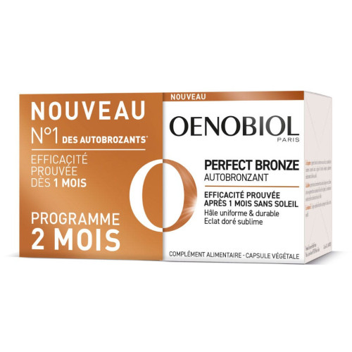 Oenobiol Perfect Bronze Autobronzant 2x30 Capsules 2 mois