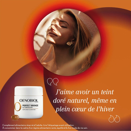 Oenobiol Perfect Bronze Autobronzant 2x30 Capsules 2 mois