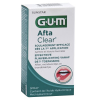 GUM AftaClear Spray 15mL - Soulage Douleur, Cicatrisation Rapide