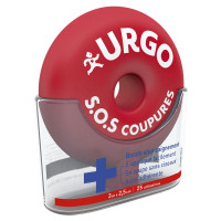 URGO SOS Coupures 1 Bande - Stoppe Saignement, Facile à Utiliser