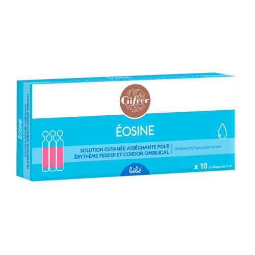 GIFRER Eosine Aqueuse 10 Unidoses - Soin Cutané