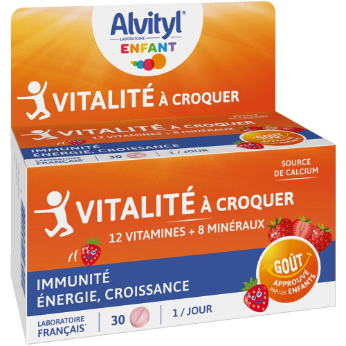 Alvityl Vitalité 30 Comprimés - Boostez votre énergie