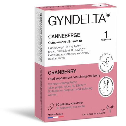 CCD Gyndelta 30 Gélules - Confort Urinaire Féminin
