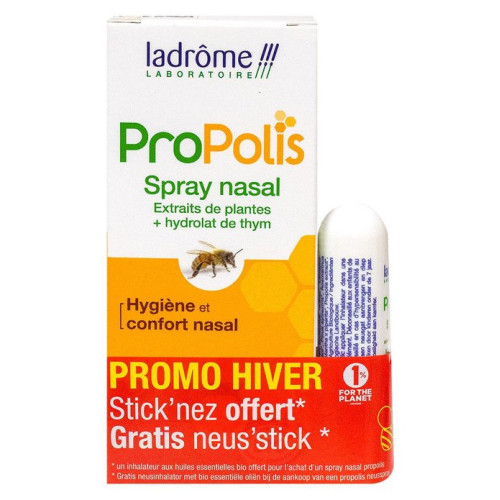 LADROME Propolis Spray Nasal Bio 30mL - Hygiène et confort nasal