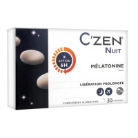 BAUSCH & LOMB C'Zen Nuit 30 Comprimés - Sommeil de Qualité