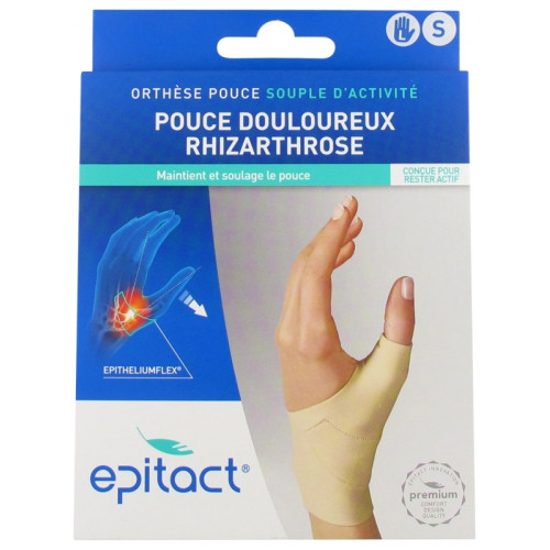 EPITACT Orthèse Souple Pouce Douloureux L - Soulagement Main Gauche