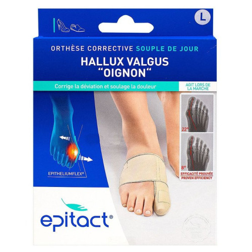 EPITACT Orthèse Corrective Hallux Valgus S - Soulagement Efficace