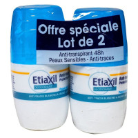 ETIAXIL Déodorant Anti-Transpirant 48h Duo 100ml - Longue Durée