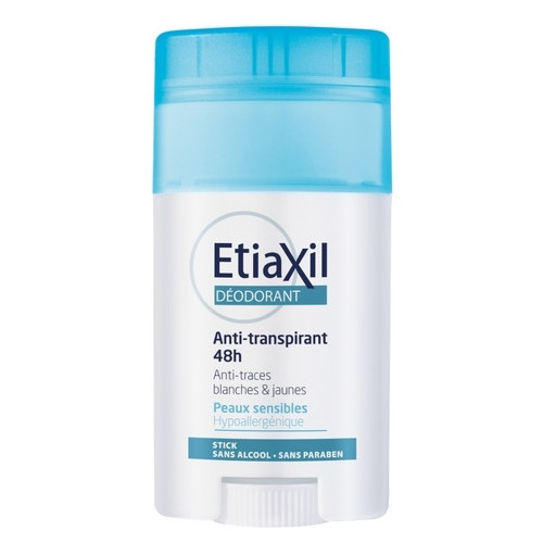Etiaxil Déodorant Stick 40ml - Anti-Transpirant 48H, Sans Traces