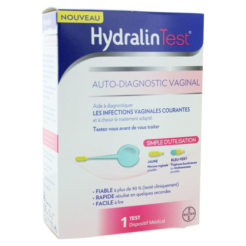 Hydralin Test Vaginal 1 Test - Diagnostic Infections Intimes