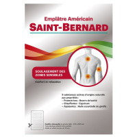 MERCK Saint-Bernard Emplâtre Américain 1 Unité - Soulagement rapide
