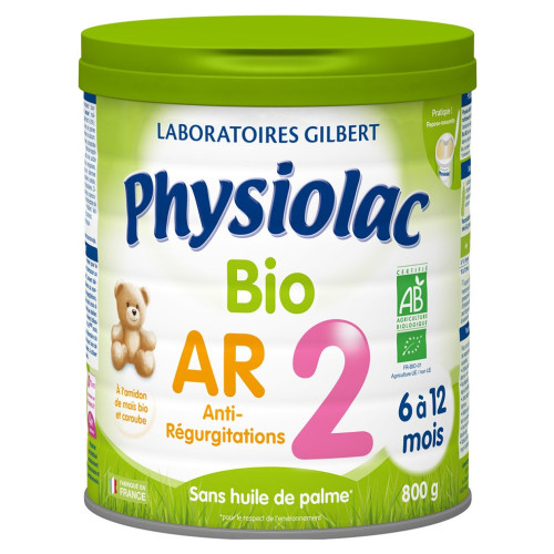 Physiolac Bio Anti-Régurgitations 800g - Nutrition Infantile