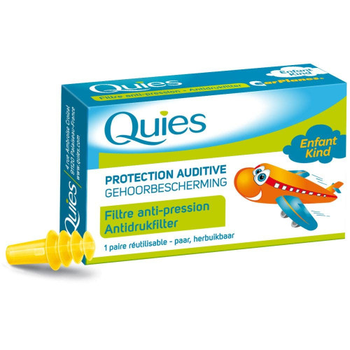 QUIES EarPlanes Enfant 1 Paire - Protection Auditive