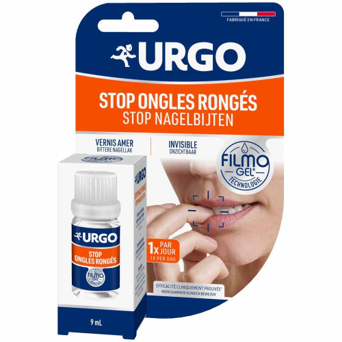 URGO Stop Ongles Rongés 9ml - Fini les ongles rongés avec