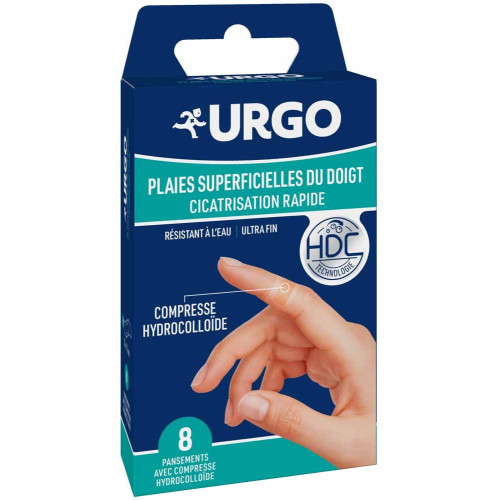 URGO Cicatrisation Rapide Doigt 8 Pansements - Soin rapide et efficace
