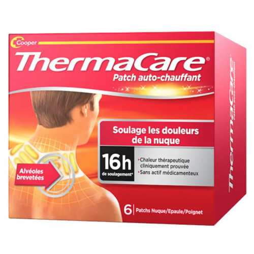 Thermacare 6 Patchs Auto-Chauffants Soulagement Douleurs