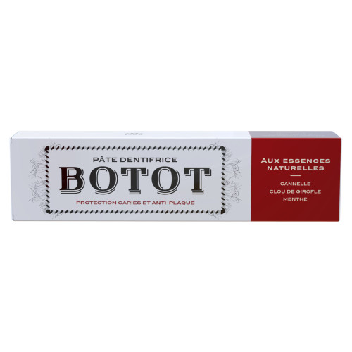 BOTOT Pâte Dentifrice 75ml - Protection Caries Haleine Fraîche