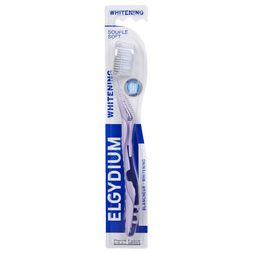 ELGYDIUM Brosse à Dents Blancheur Souple 1 Unité - Blanchiment Doux