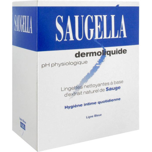 Saugella Dermoliquide 10 Lingettes Apaisantes Parapharmacie