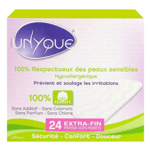 Protège-slips extra-fins pockets Unyque - 24 Protections