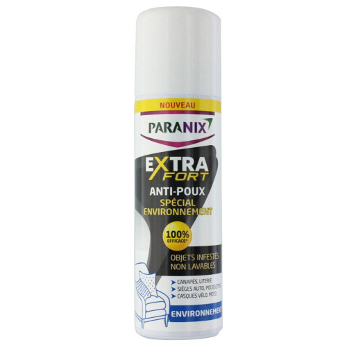 Paranix Extra Fort Anti-Poux 150mL - Traite vêtements et literie