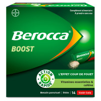 BAYER BeroccaBoost 14 Sticks - Énergie et Vitalité