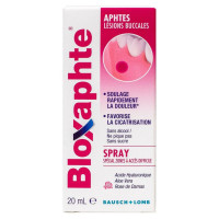 Bausch & Lomb Bloxaphte Spray 20ml - Soulage Aphtes