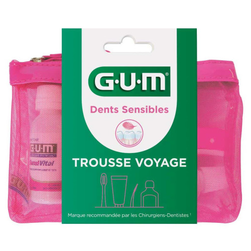 GUM Kit Voyage Dents Sensibles 1 kit - Hygiène Orale Parfaite