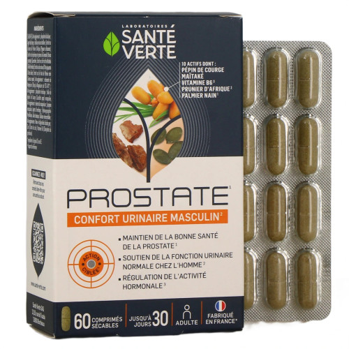Prostate Santé Verte 60 comprimés - Pharma360