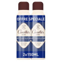 Rogé Cavaillès Absorb+ 48H Spray Homme 2x150ml - Anti-Transpirant Doux