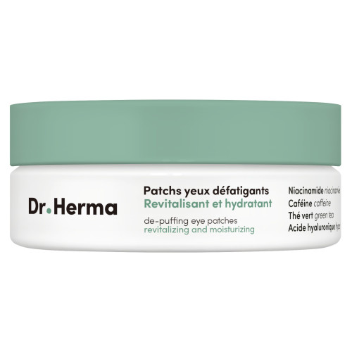 Patchs yeux Dr Herma : Éliminez poches et cernes en 15 min