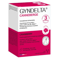 Gyndelta Confort urinaire 90 gelules Cranberry Confort Urinaire