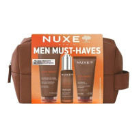 NUXE Men Boost : Coffret Voyage 3 Soins Essentiels pour Peau Énergisée