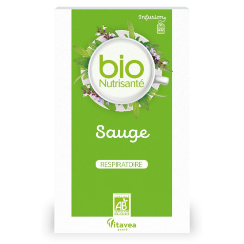 Sauge Bio Vitavea - 20 Sachets | Soutien Naturel Hiver & Gorge