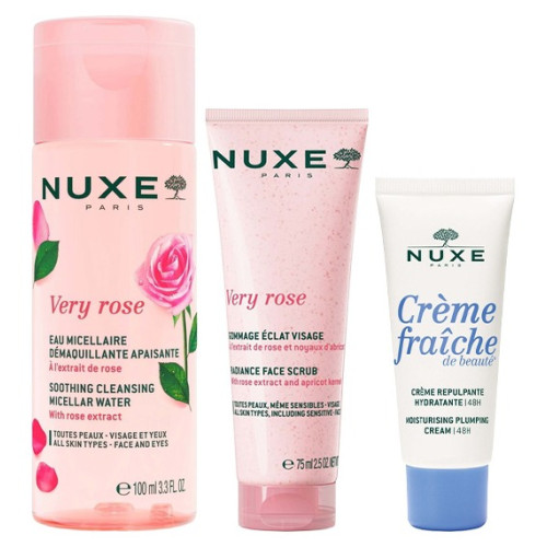 NUXE Routine Hydratante : 3 Soins pour une Peau Fraîche & Éclatante