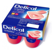 Delical Fraise : Crème hypercalorique et protéinée anti-dénutrition