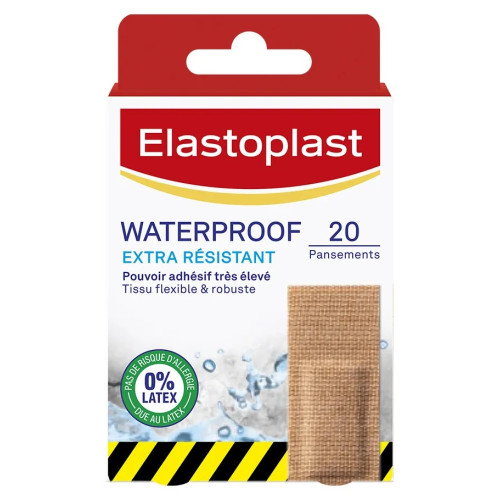 Pansements Elastoplast Waterproof : Protection durable sans latex