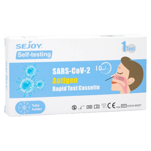 Autotest COVID Sejoy : Résultat en 10 min, 98,5% précis