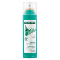 Shampoing sec Klorane Ortie+Vit E - Nettoyage express cheveux gras