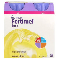 Fortimel Jucy 1.5 kcal : Complément nutritionnel citron pour carences