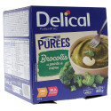 Delical Purée HP HC Brocoli-Crème : 20g protéines/bol, 360 kcal