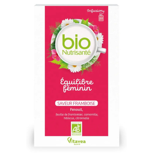 Infusion Bio Équilibre Féminin Vitavea - 20 Sachets